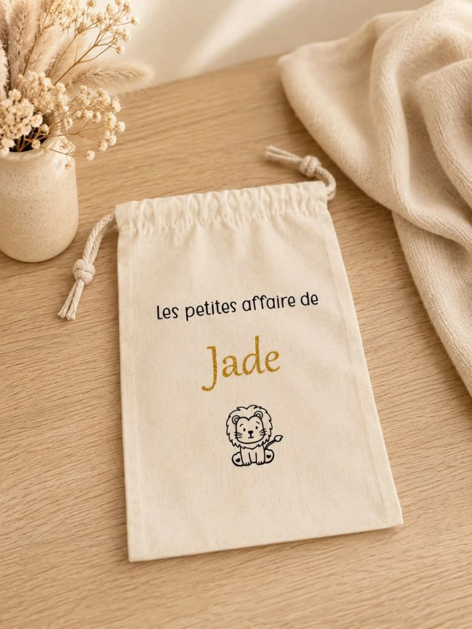 Sac pour le change personnalisable 